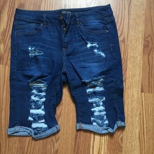 Jean shorts